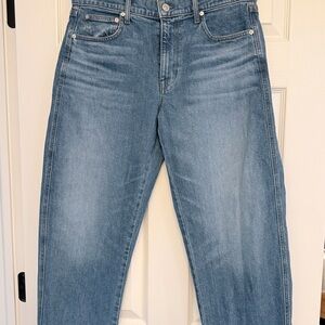 AYR  The Knockout Light Blue Straight Jeans